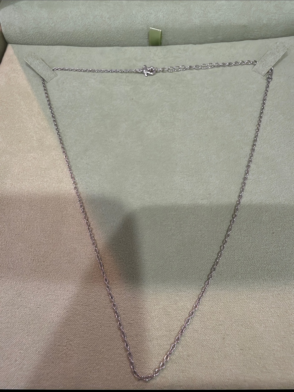 Sterling Silver Rope Chain Necklace - Silver